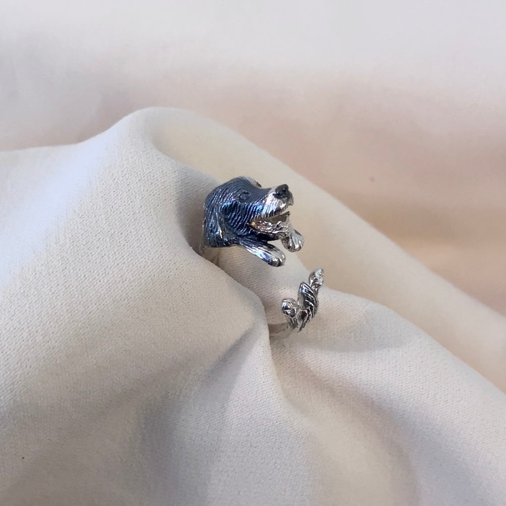 Anello personalizzato in oro giallo 750