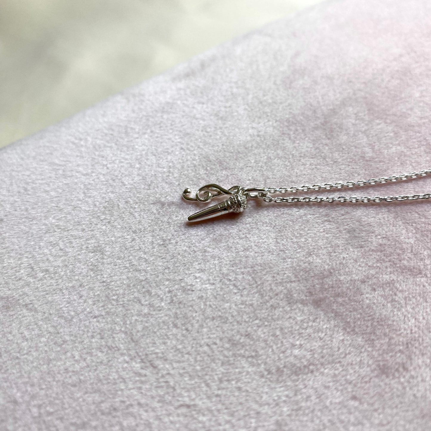 Collana Microfono e Chiave di violino