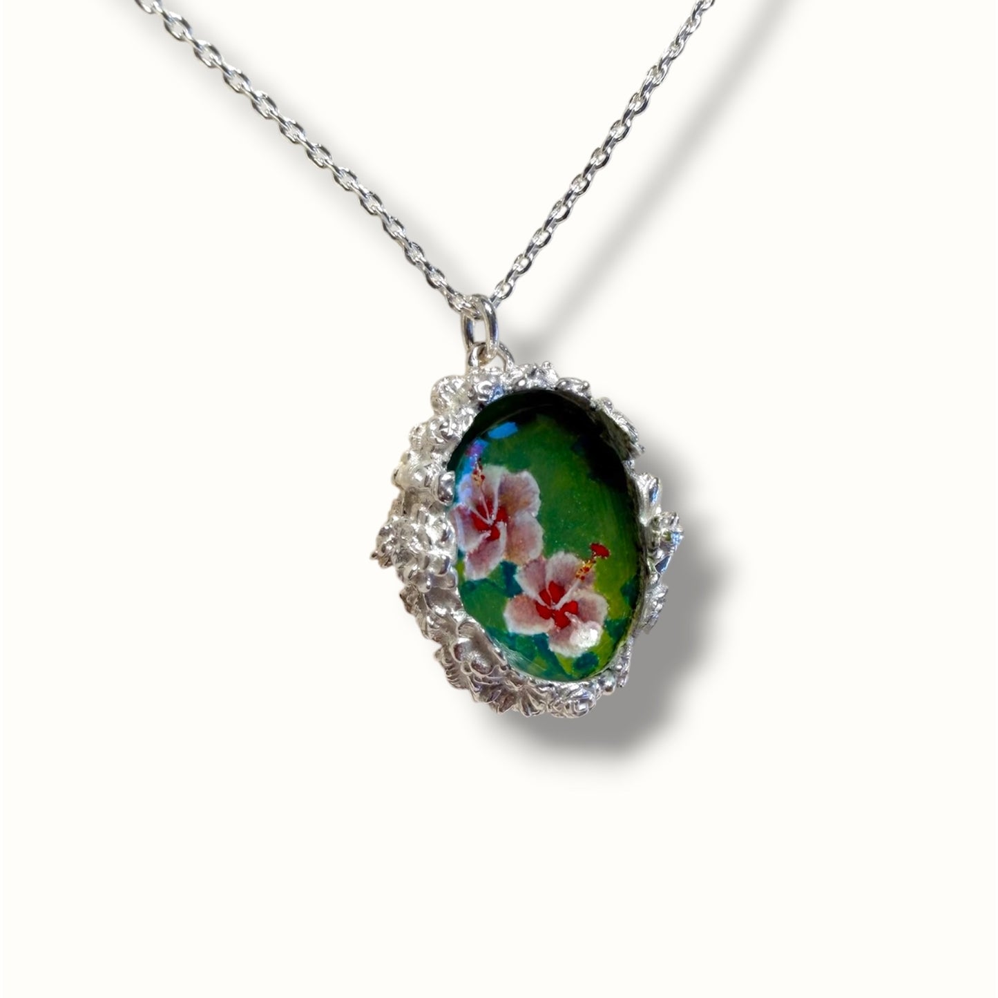 Pendente “Fiori di Ibisco”