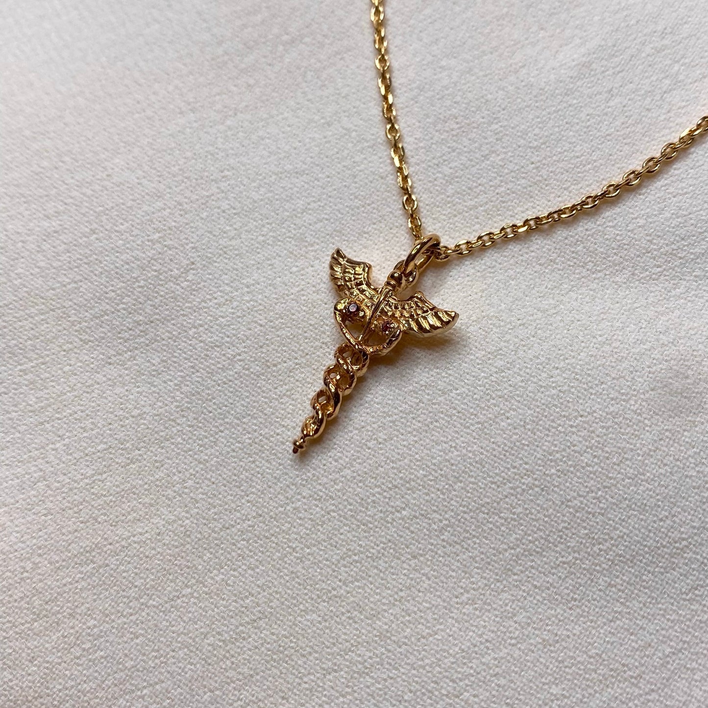 Collana Caduceo per Farmacia