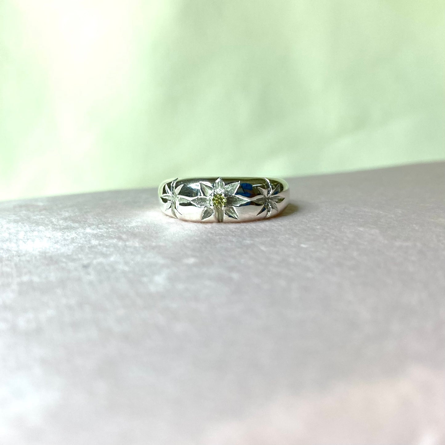 Anello Luce bombato