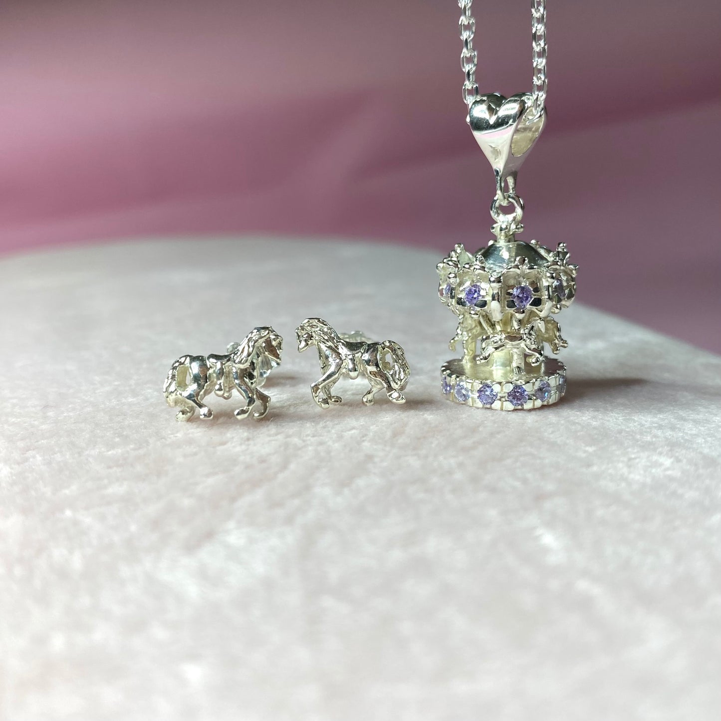 Collana Giostra con brillanti