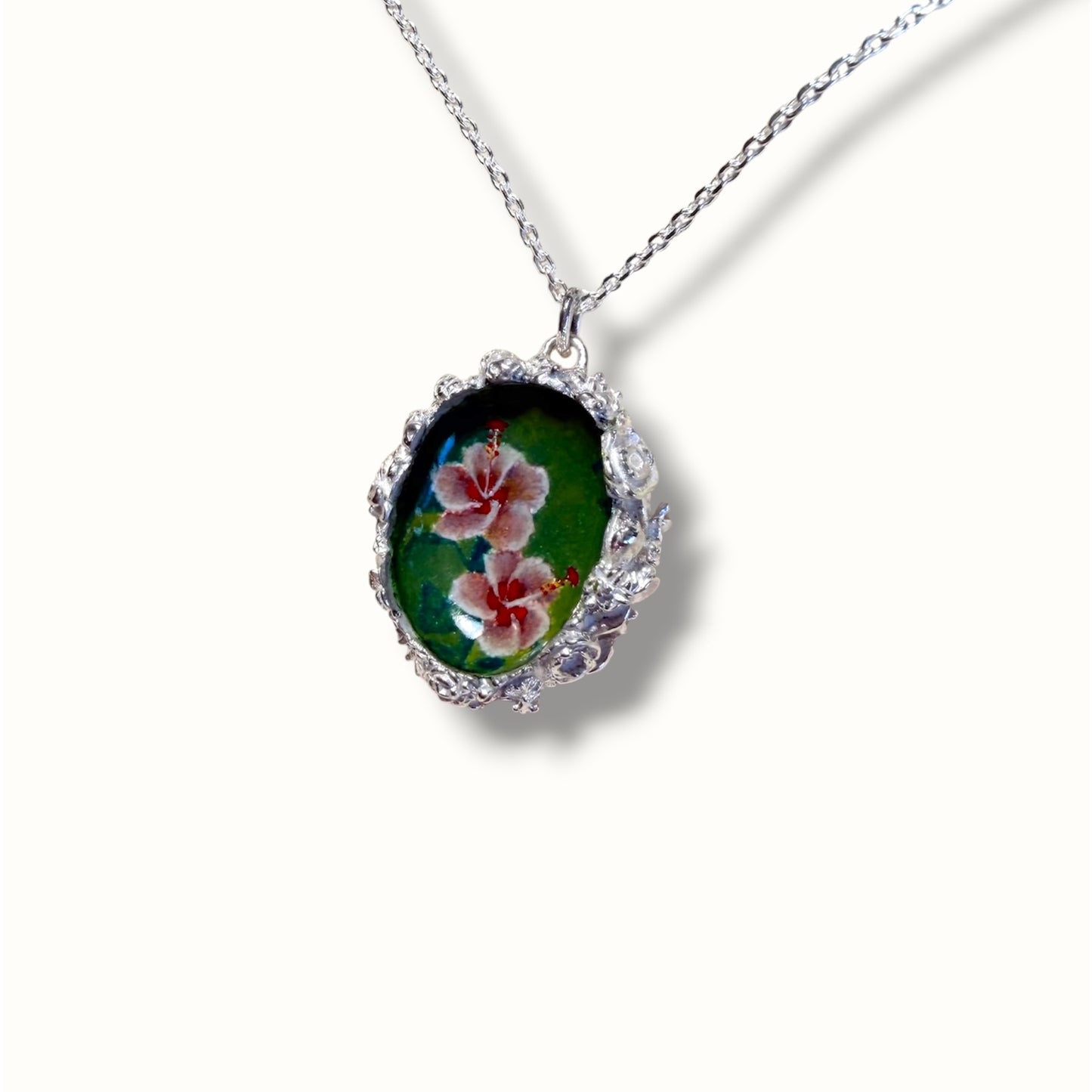 Pendente “Fiori di Ibisco”