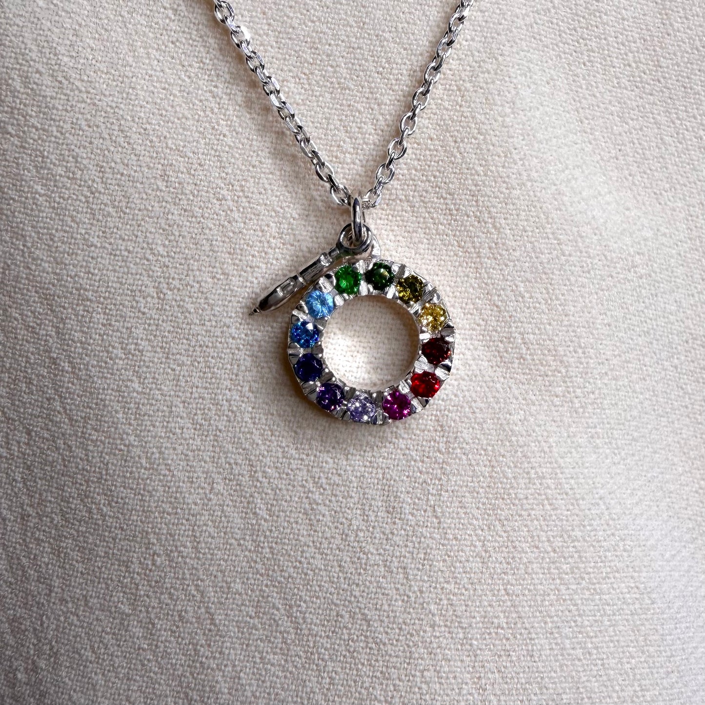 Collana disco colori e penna digitale per Animazione