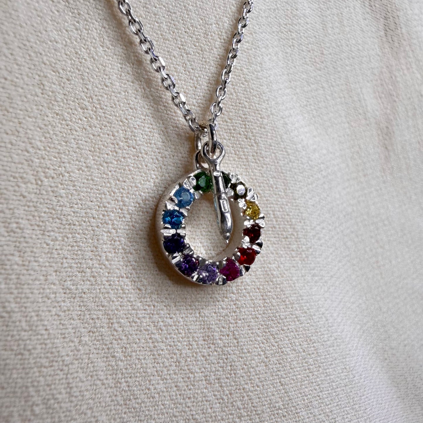 Collana disco colori e penna digitale per Animazione