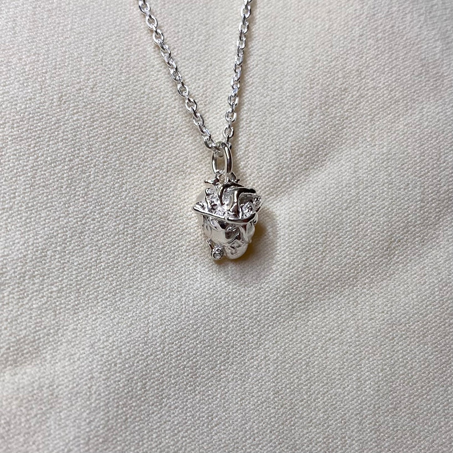 Collana cuore anatomico e stetoscopio per Medicina