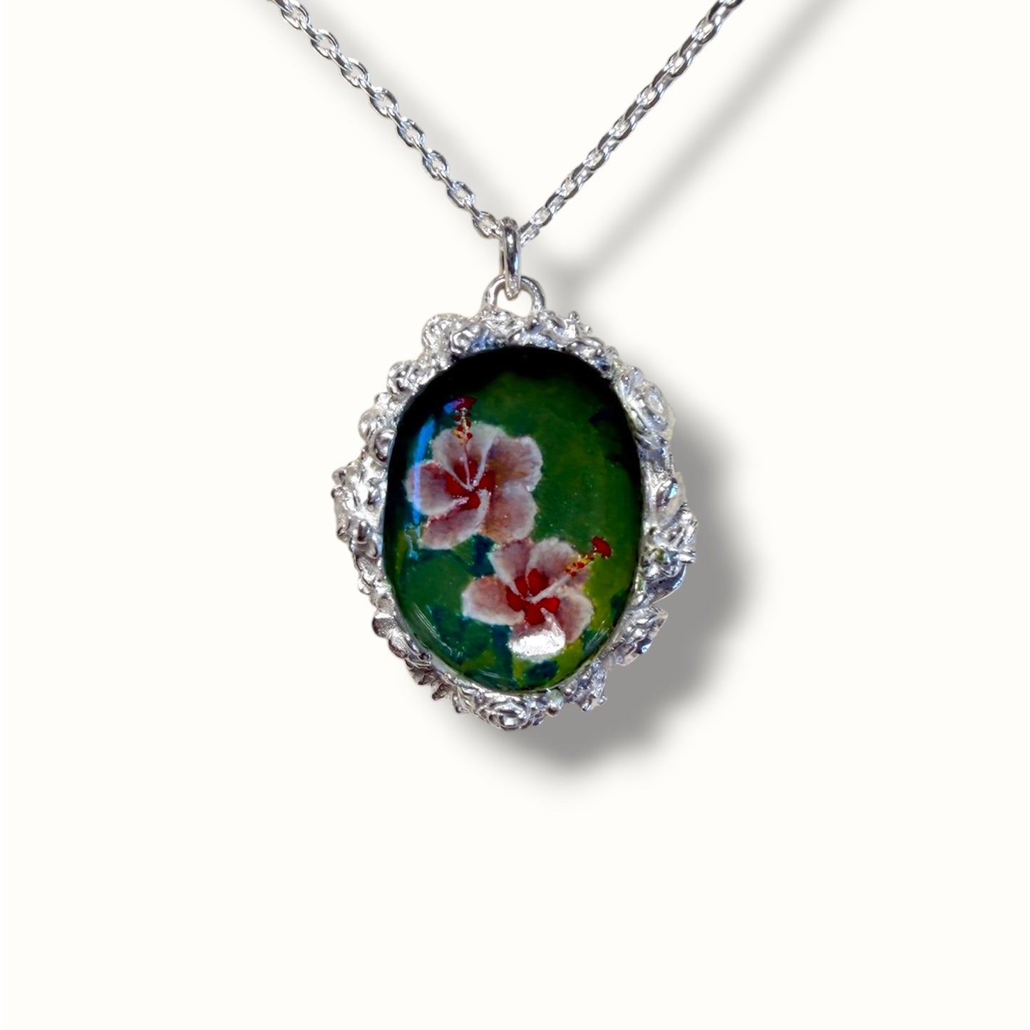 Pendente “Fiori di Ibisco”