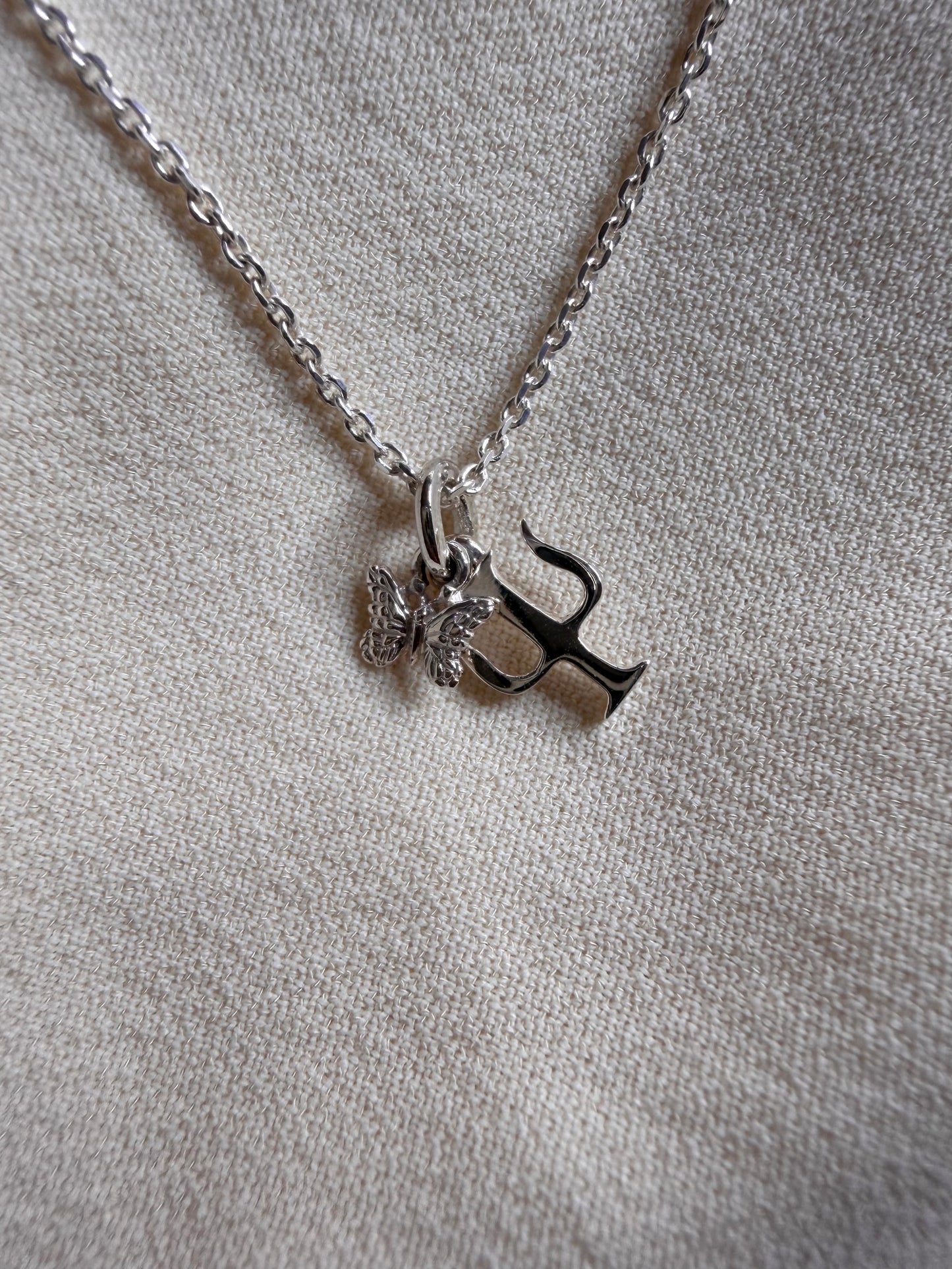 Collana PSI e farfalla per Psicologia