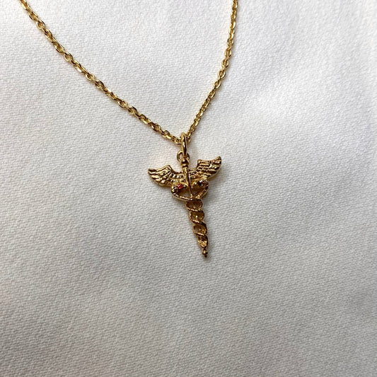 Collana Caduceo per Farmacia