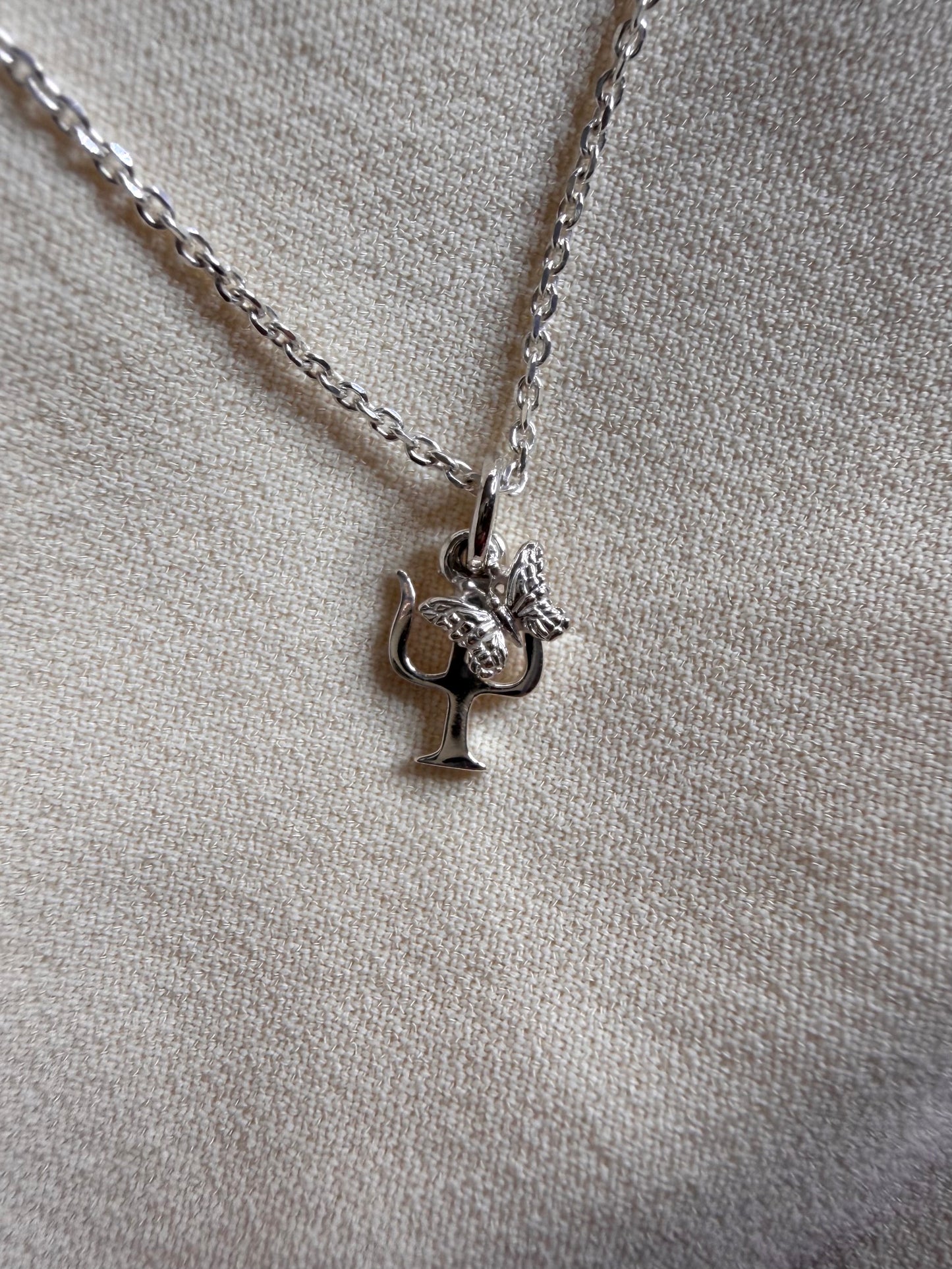Collana PSI e farfalla per Psicologia