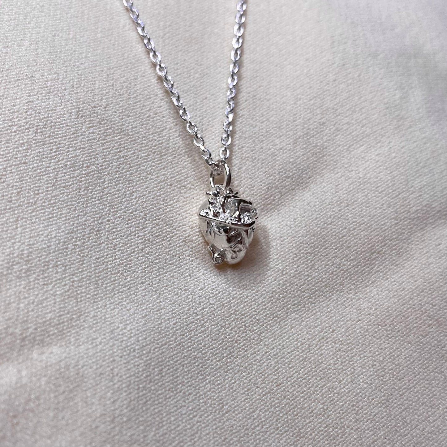 Collana cuore anatomico e stetoscopio per Medicina