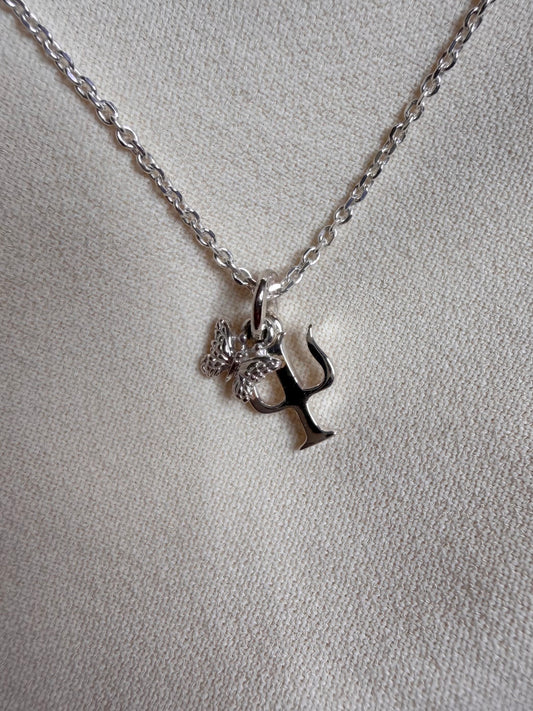 Collana PSI e farfalla per Psicologia
